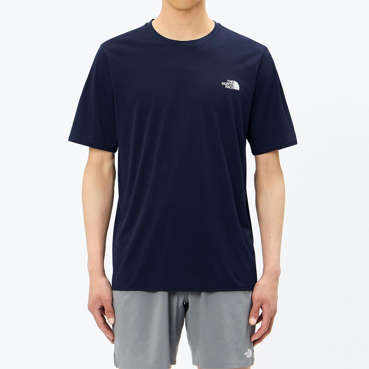 ザ・ノース・フェイスTHENORTHFACEランニングウェア半袖TシャツショートスリーブGTDメランジクルーNT12595-UNメンズ男性26FW秋冬