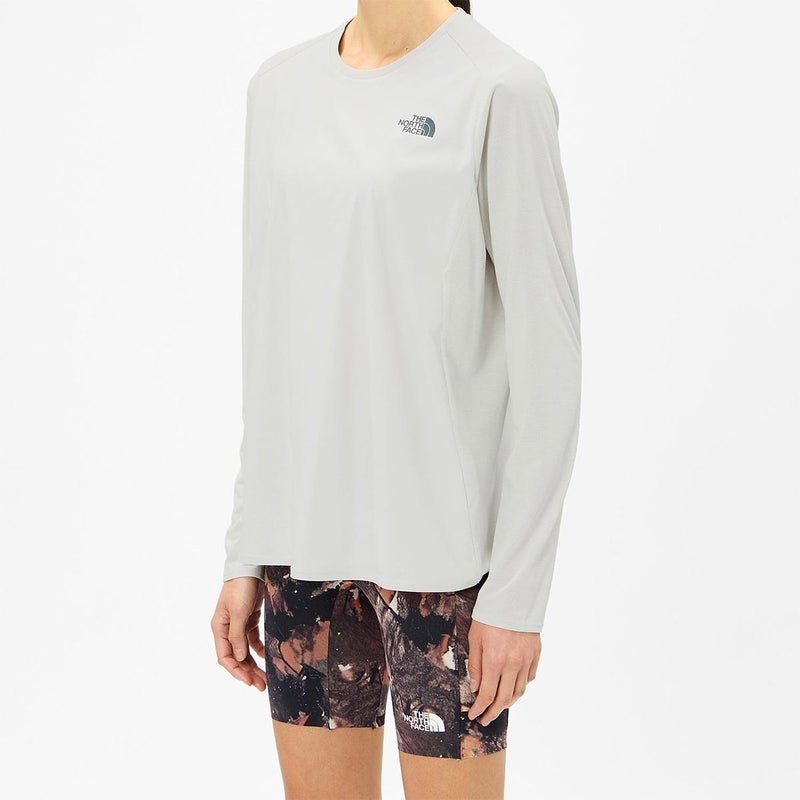 ザ・ノース・フェイスTHENORTHFACEランニングウェア長袖TシャツロンTロングスリーブハイブリッドGTDメランジクルーNTW62577-G2レディース女性26FW秋冬