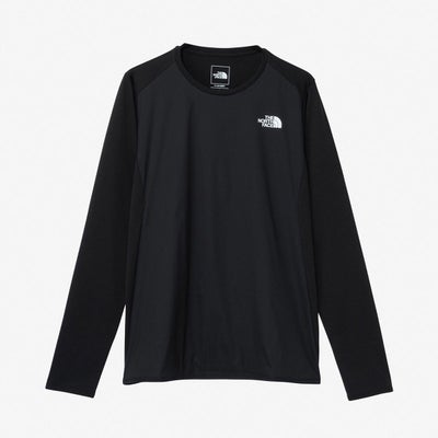 ザ・ノース・フェイスTHENORTHFACEランニングウェア長袖TシャツロンTロングスリーブハイブリッドGTDメランジクルーNTW62577-Kレディース女性26FW秋冬