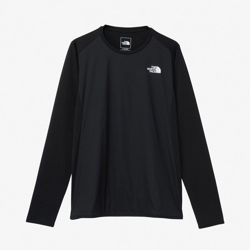 ザ・ノース・フェイスTHENORTHFACEランニングウェア長袖TシャツロンTロングスリーブハイブリッドGTDメランジクルーNTW62577-Kレディース女性26FW秋冬