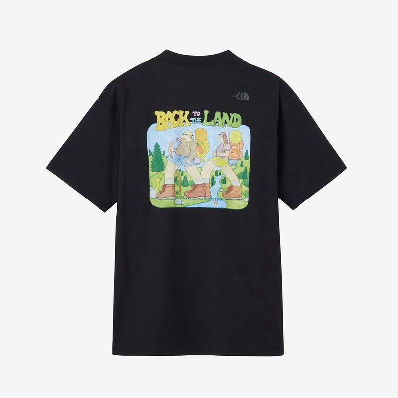 ザ・ノース・フェイスTHENORTHFACEアウトドアカジュアルウェア半袖TシャツショートスリーブLDHオールドスタイルティーNT82635-Kメンズレディースユニセックス26FW秋冬