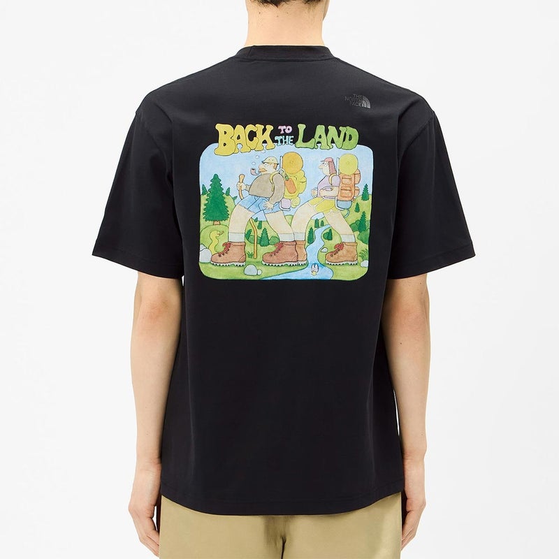 ザ・ノース・フェイスTHENORTHFACEアウトドアカジュアルウェア半袖TシャツショートスリーブLDHオールドスタイルティーNT82635-Kメンズレディースユニセックス26FW秋冬