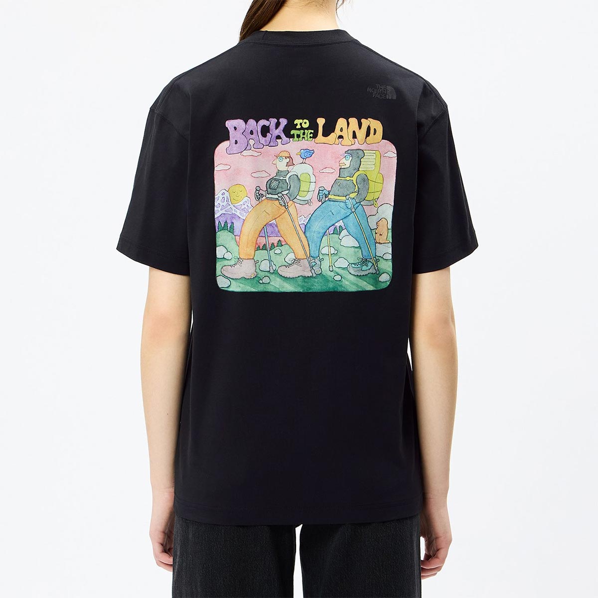 ザ・ノース・フェイスTHENORTHFACEアウトドアカジュアルウェア半袖TシャツショートスリーブLDHプレゼントスタイルティーNT82644-Kメンズレディースユニセックス26FW秋冬