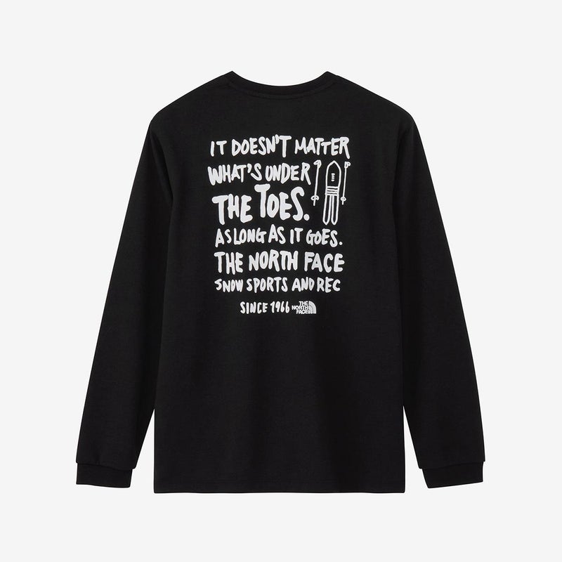 ザ・ノース・フェイスTHENORTHFACEアウトドアカジュアルウェア長袖TシャツロンTロングスリーブスノーレッククルーNT82690-Kメンズレディースユニセックス26FW秋冬