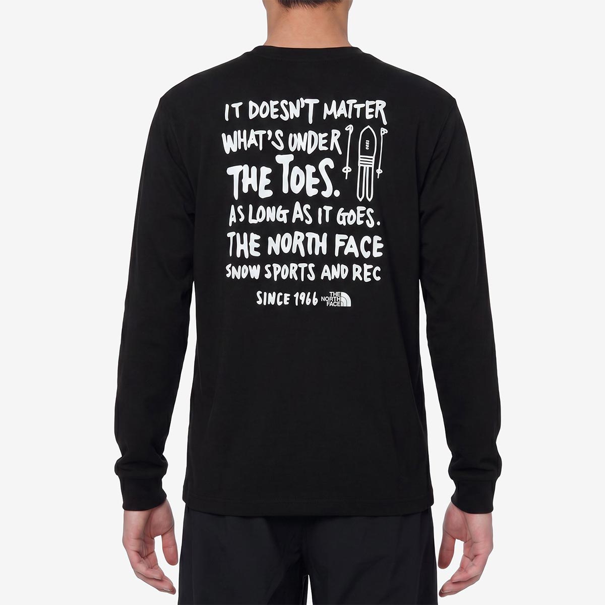 ザ・ノース・フェイスTHENORTHFACEアウトドアカジュアルウェア長袖TシャツロンTロングスリーブスノーレッククルーNT82690-Kメンズレディースユニセックス26FW秋冬