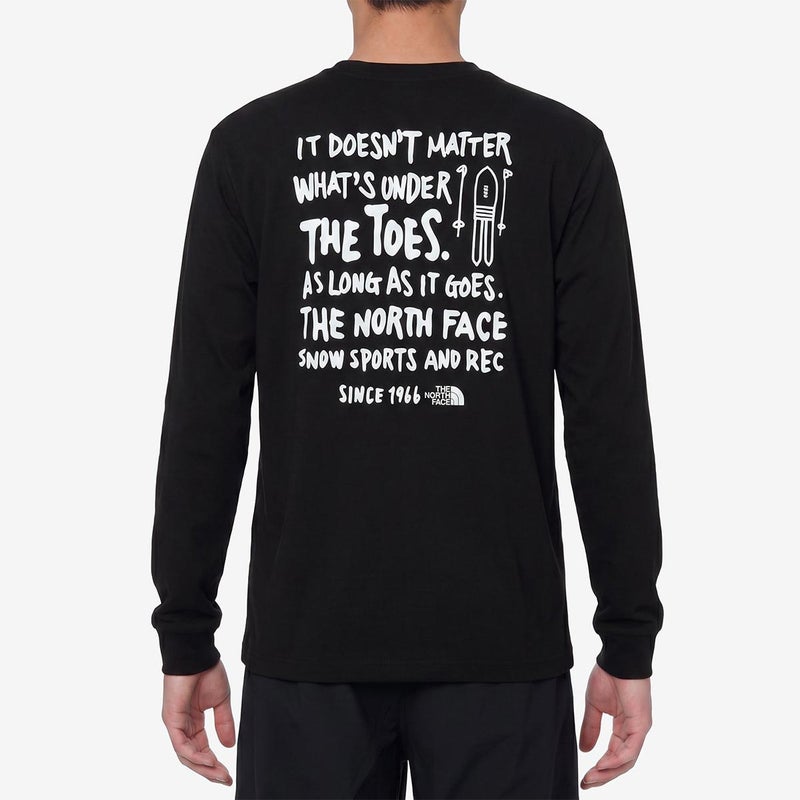 ザ・ノース・フェイスTHENORTHFACEアウトドアカジュアルウェア長袖TシャツロンTロングスリーブスノーレッククルーNT82690-Kメンズレディースユニセックス26FW秋冬