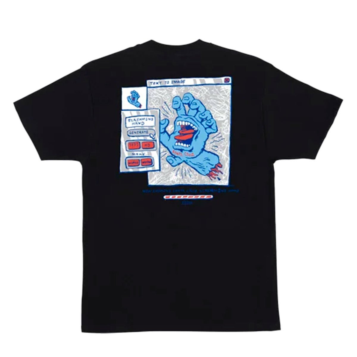 サンタクルーズSANTACRUZスケボースケートボードウェア半袖TシャツARTIFICIALHANDS/SREGULART-SHIRT510262414メンズ男性26SU春夏