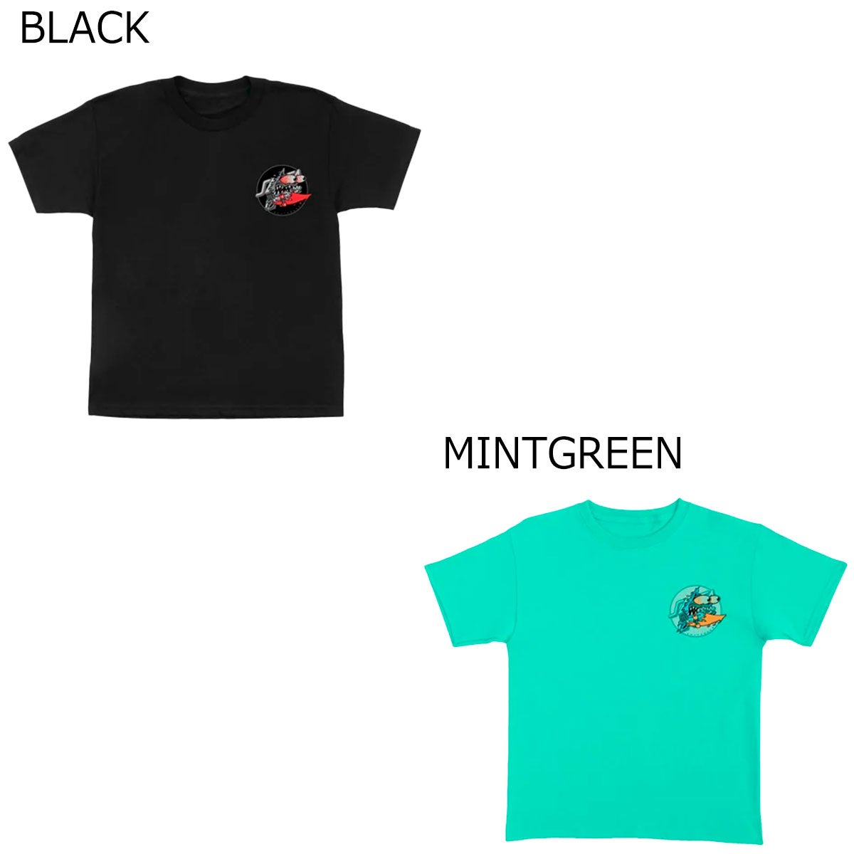 サンタクルーズSANTACRUZスケボースケートボードウェア半袖TシャツMEEKSLASHERBOXS/SREGULART-SHIRTYOUTH510262429ジュニアキッズ子ども男の子女の子26SU春夏
