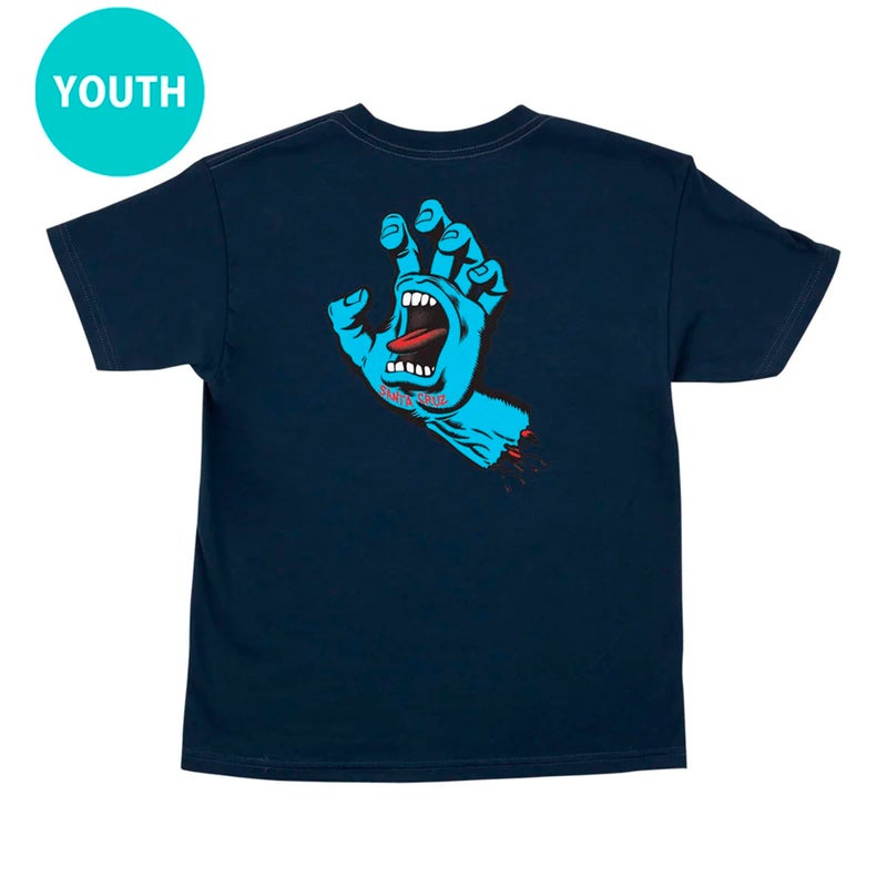 サンタクルーズSANTACRUZスケボースケートボードウェア半袖TシャツSCREAMINGHANDS/SREGULART-SHIRTYOUTH510262431ジュニアキッズ子ども男の子女の子26SU春夏