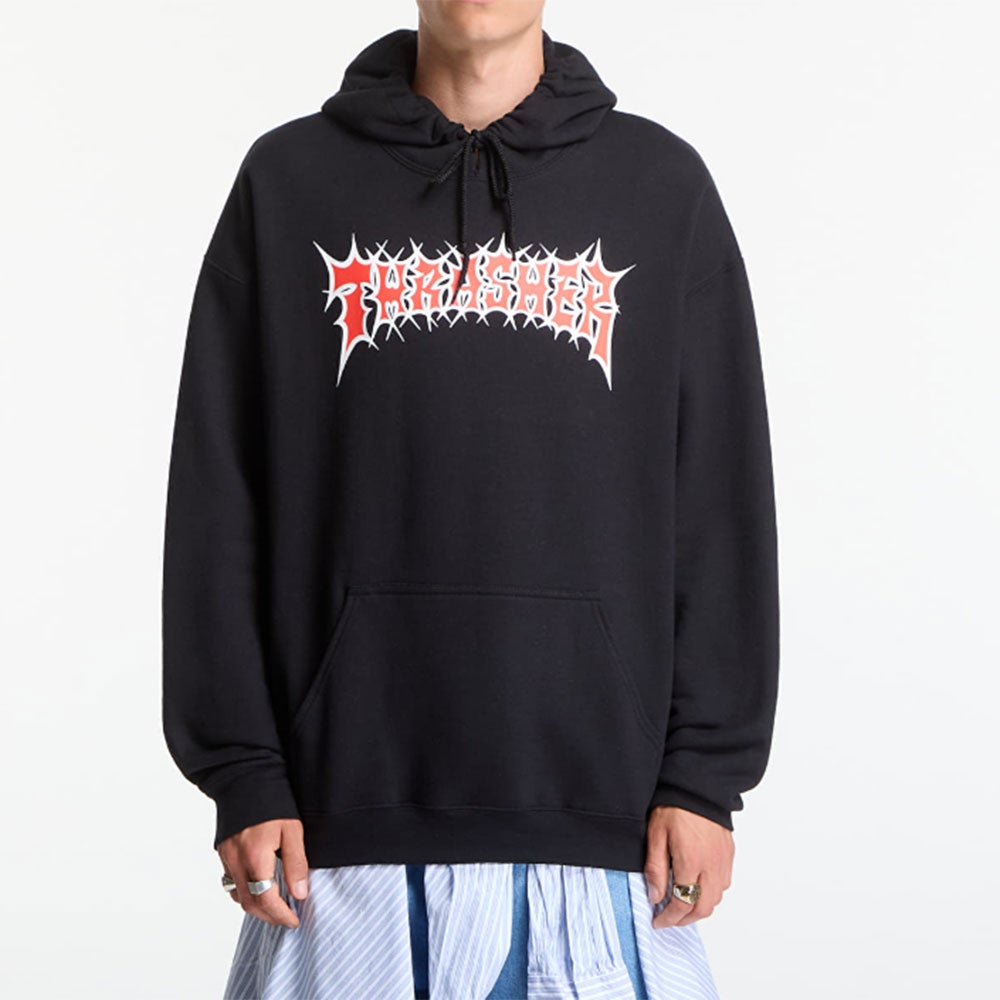 スラッシャーTHRASHERスケボースケートボードウェアスウェットパーカーSPIKEYHOOD145917メンズ男性26SP春夏
