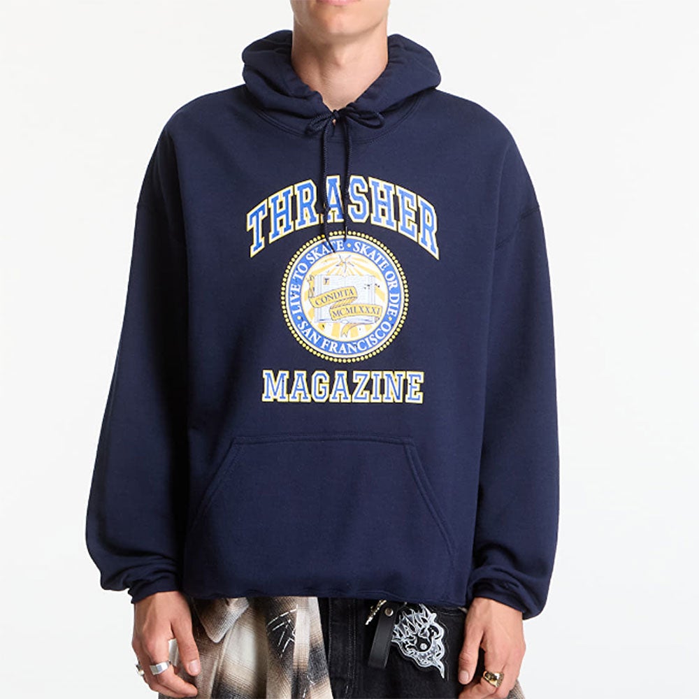 スラッシャー THRASHER メンズ パーカー DROPOUT HOOD 145921 26SP