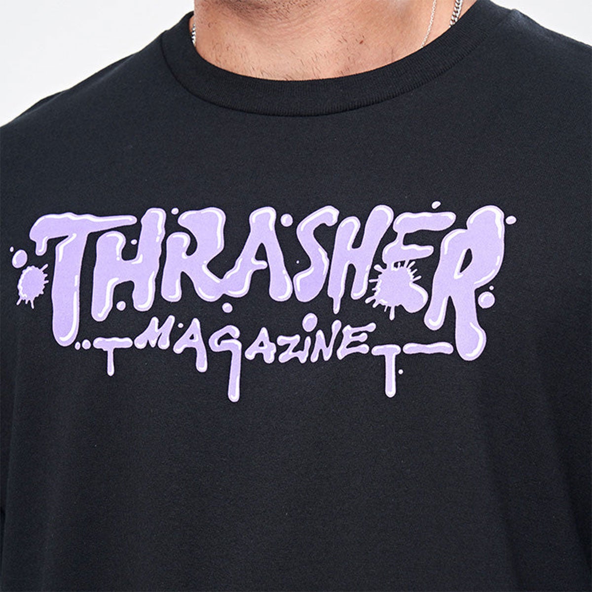 スラッシャーTHRASHERスケボースケートボードウェア半袖TシャツWETPAINTS/S145922メンズ男性26SP春夏