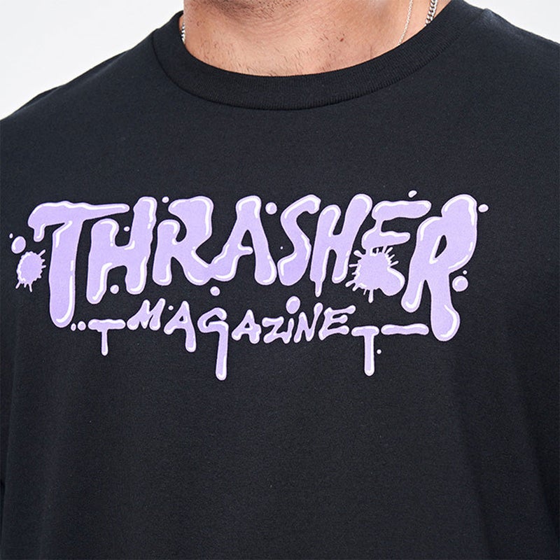 スラッシャーTHRASHERスケボースケートボードウェア半袖TシャツWETPAINTS/S145922メンズ男性26SP春夏