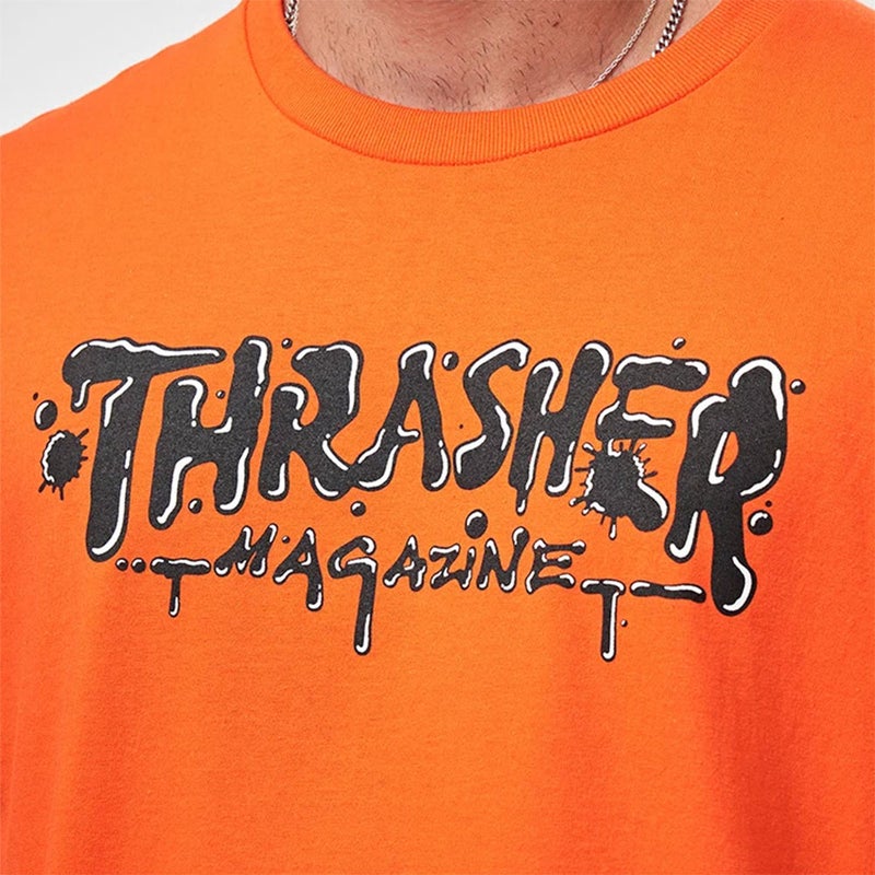 スラッシャーTHRASHERスケボースケートボードウェア半袖TシャツWETPAINTS/S145923メンズ男性26SP春夏