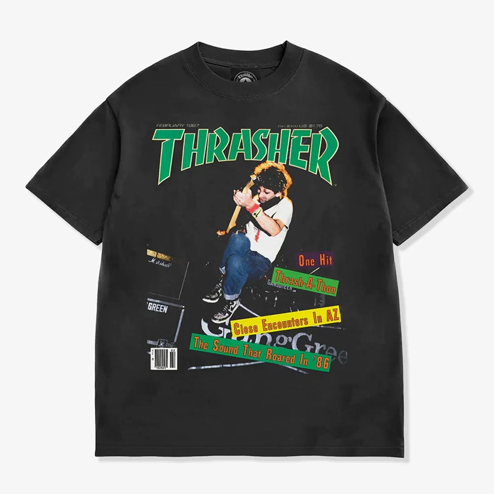 スラッシャーTHRASHERスケボースケートボードウェア半袖TシャツFEBRUARY1987VINTAGES/S145936メンズ男性26SP春夏