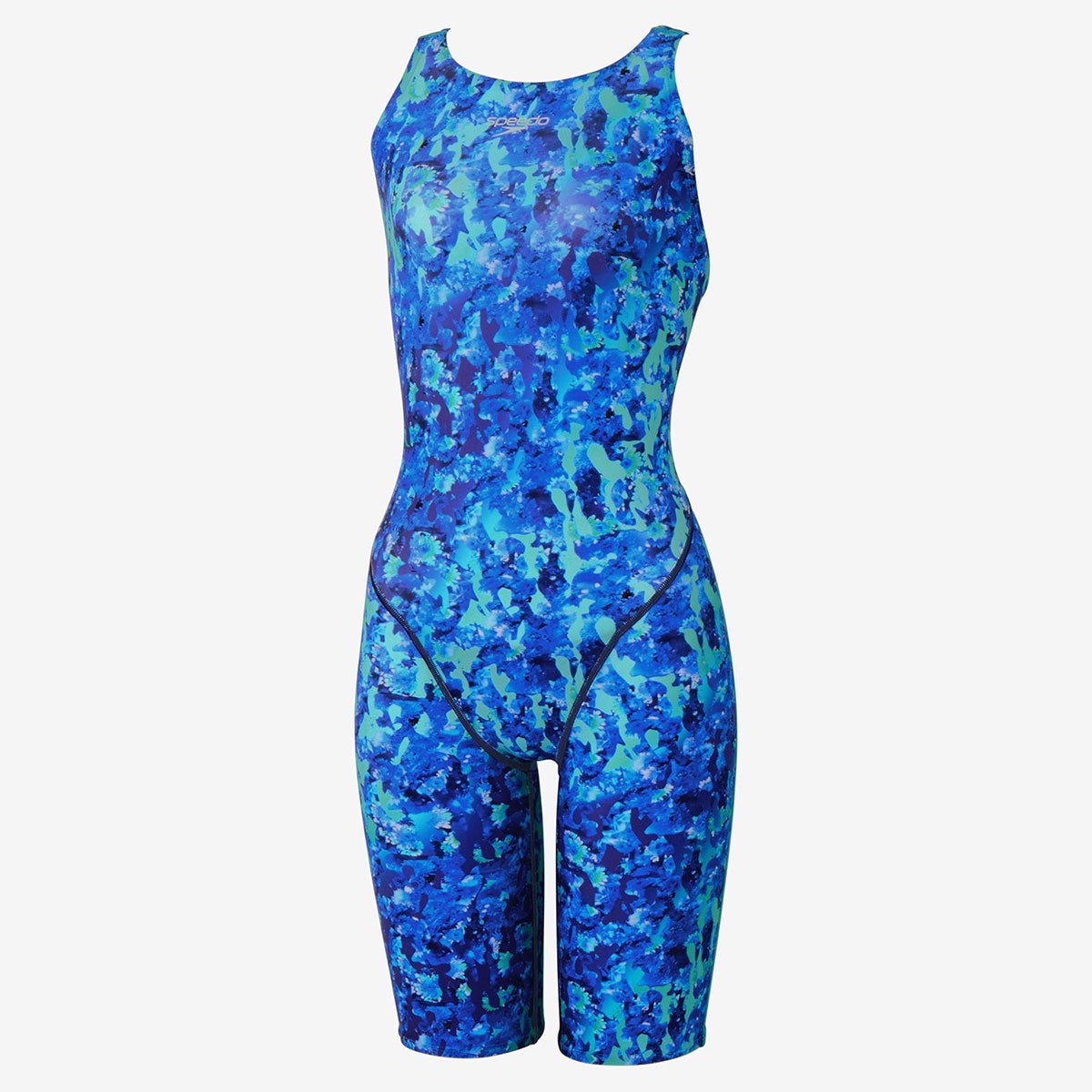 スピードSPEEDOスイムフィットネス競泳水着フレックスシグマニューセミオープンバックニースキン3FLEXΣΝSEMIOPENBACKKNEESKINIIISCW12651F-BLレディース女性26S2