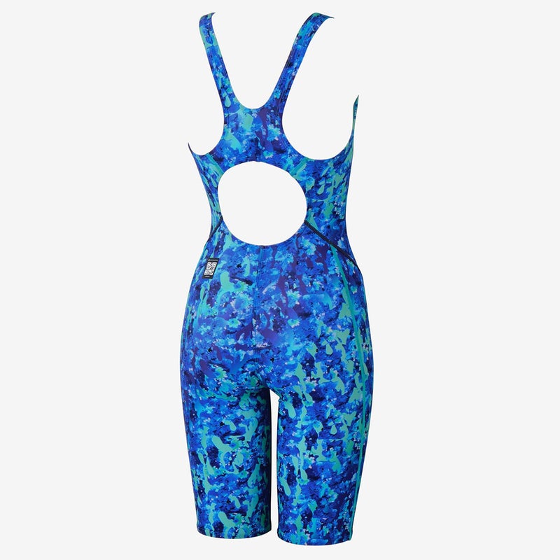 スピードSPEEDOスイムフィットネス競泳水着フレックスシグマニューセミオープンバックニースキン3FLEXΣΝSEMIOPENBACKKNEESKINIIISCW12651F-BLレディース女性26S2