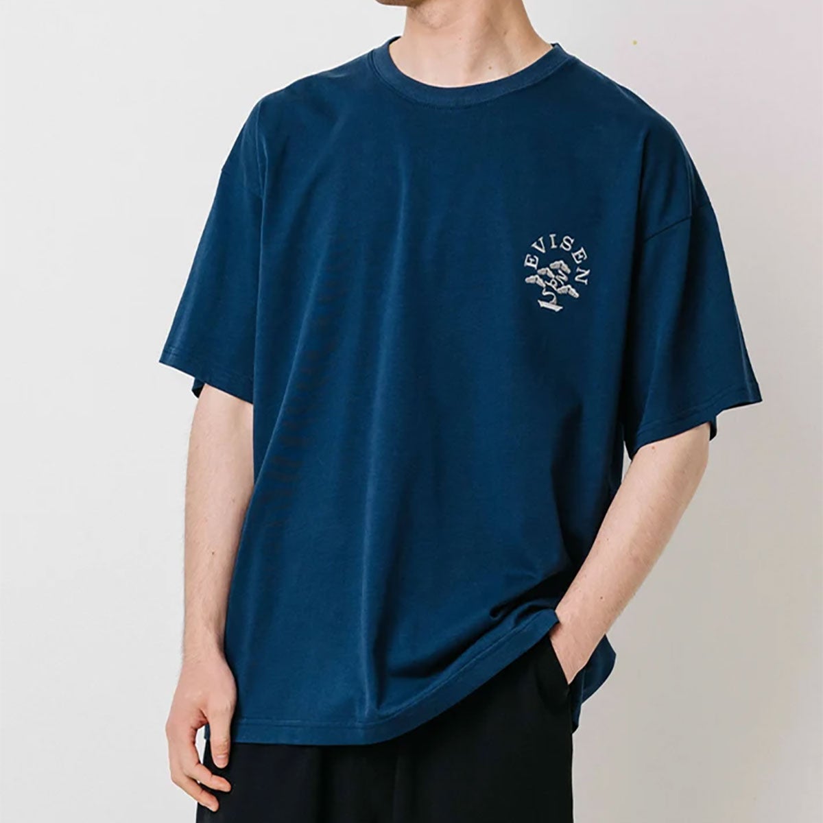 エビセンEVISENスケボースケートボードウェア半袖TシャツBONSAITEE26SU-T04メンズ男性26SU春夏
