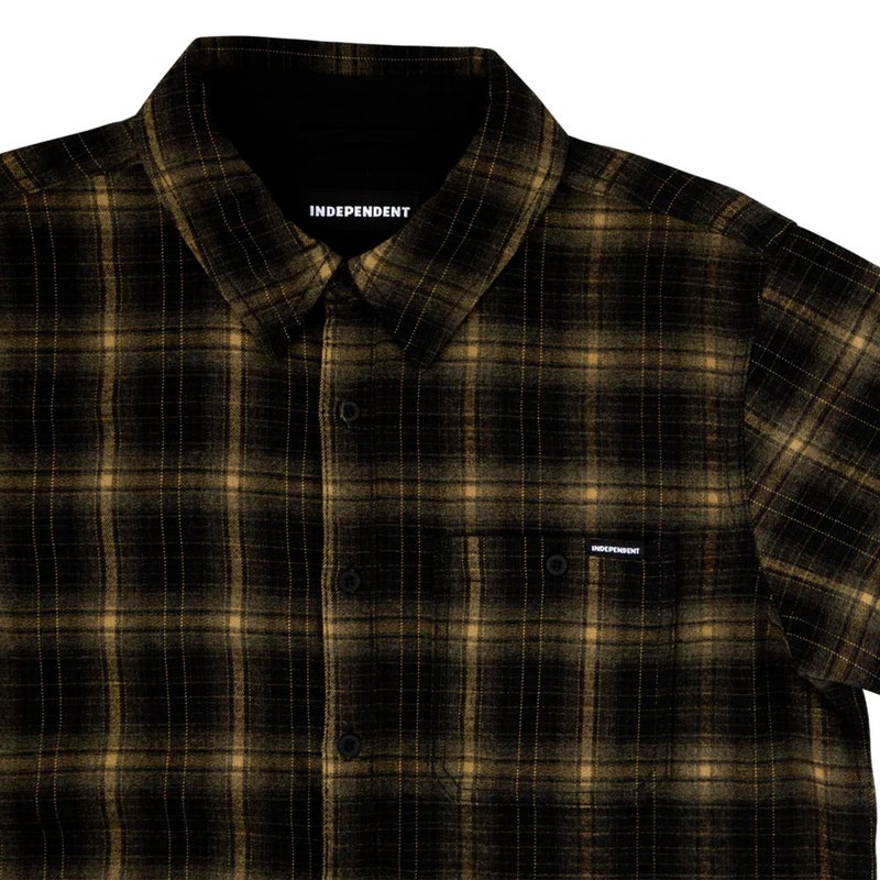 インディペンデントINDEPENDENTスケボースケートボードウェア半袖シャツBELMONTS/SFLANNELTOP518262202メンズ男性26SU春夏