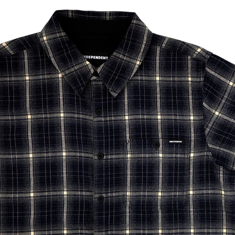 インディペンデントINDEPENDENTスケボースケートボードウェア半袖シャツBELMONTS/SFLANNELTOP518262202メンズ男性26SU春夏