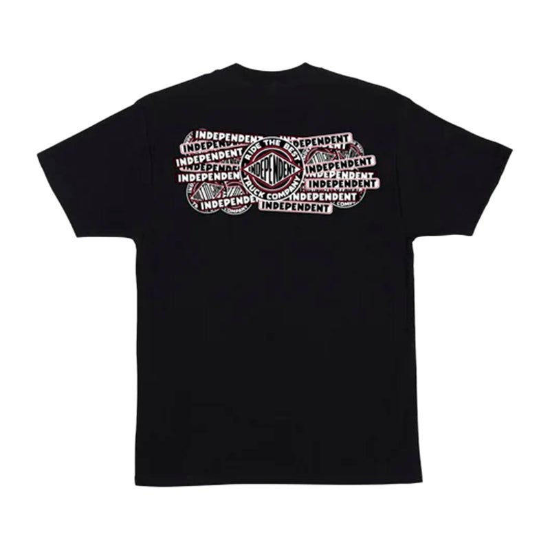 インディペンデントINDEPENDENTスケボースケートボードウェア半袖TシャツSTICKERSLAPS/SREGULART-SHIRT518262406メンズ男性26SU春夏