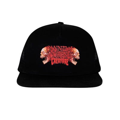 クリーチャーCREATUREスケボースケートボード帽子キャップCANNIBALCORPSESNAPBACKMESHTRUCKERHAT56026270126SU春夏