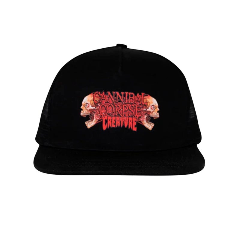 クリーチャーCREATUREスケボースケートボード帽子キャップCANNIBALCORPSESNAPBACKMESHTRUCKERHAT56026270126SU春夏