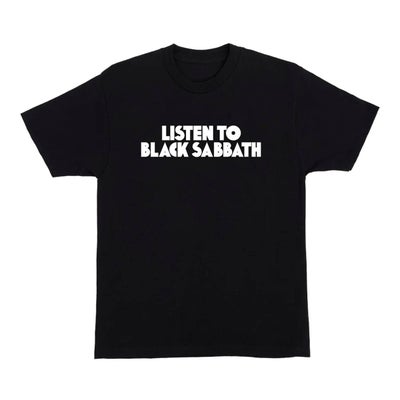 オージェイOJスケボースケートボードウェア半袖TシャツLISTENTOBLACKSABBATHREGULARS/ST-SHIRT565262403メンズ男性26SU春夏