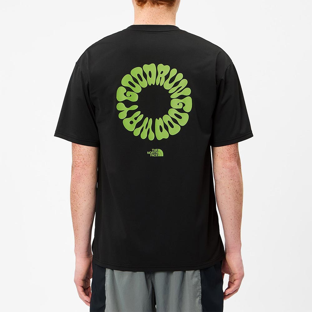 ザ・ノース・フェイスTHENORTHFACEランニングウェア半袖TシャツショートスリーブフリーランフラッシュドライクルーNT62690-Kメンズレディースユニセックス26FW秋冬