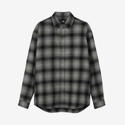 ザ・ノース・フェイスTHENORTHFACEアウトドアカジュアルウェア長袖シャツロングスリーブフランネルオンブレチェックシャツNR62630-KCメンズレディースユニセックス26FW秋冬