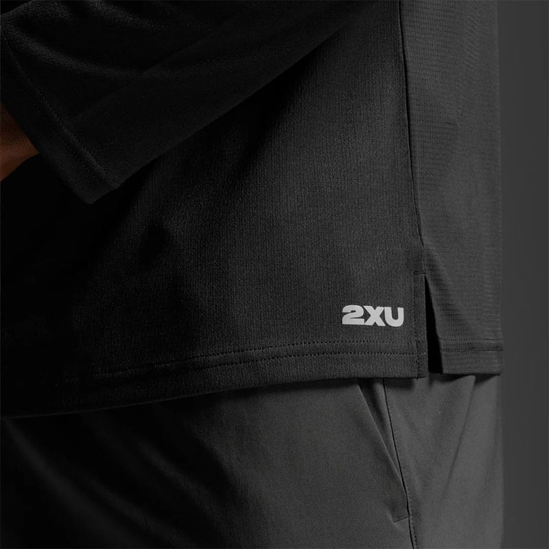 ツータイムズユー2XUランニングウェア長袖TシャツロンTエアロロングスリーブシャツMR7422Aメンズ男性26FA秋冬