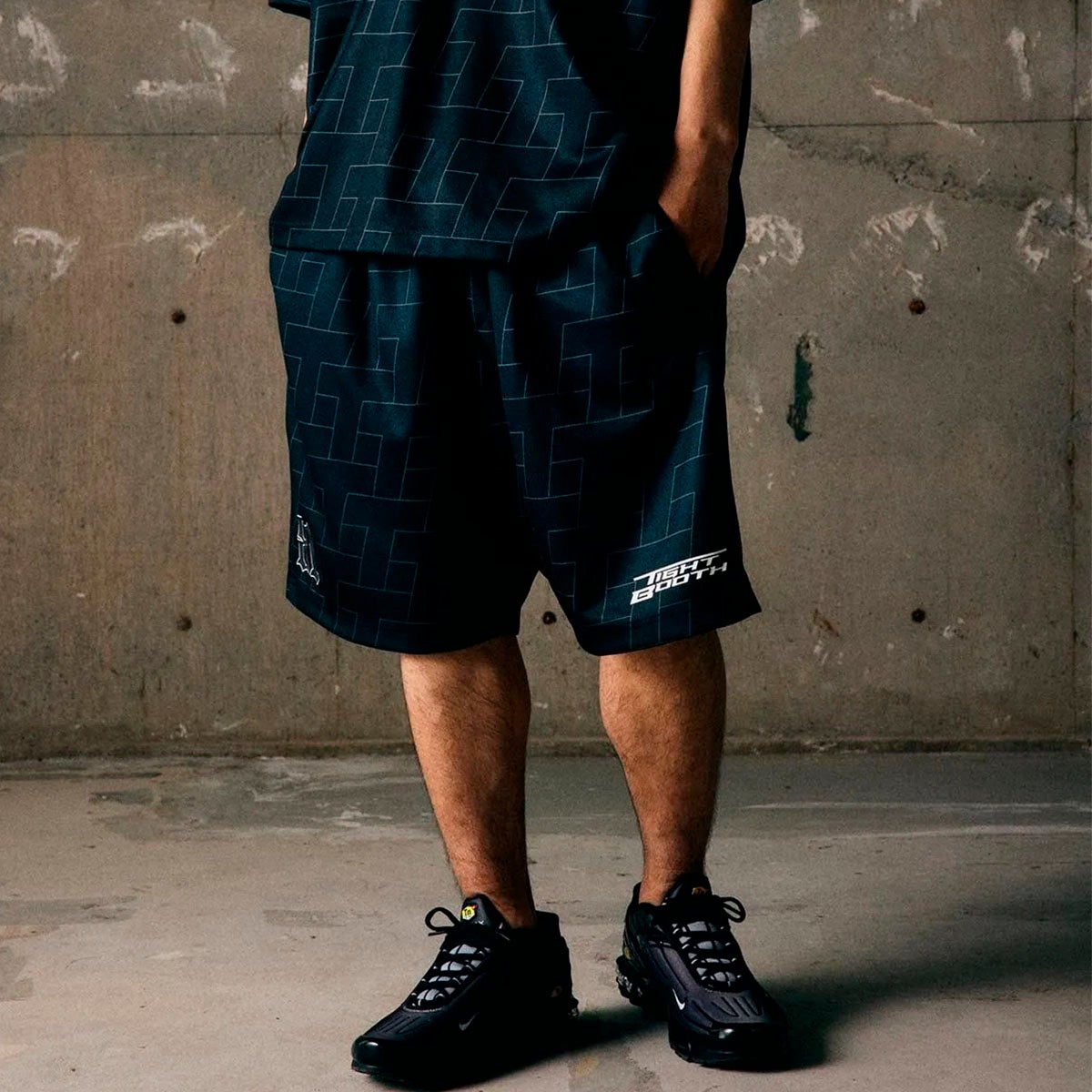 タイトブースTIGHTBOOTHスケボースケートボードウェアボトムスショートハーフパンツ短パンJERSEYSHORTSSU26-B04メンズ男性26SU春夏