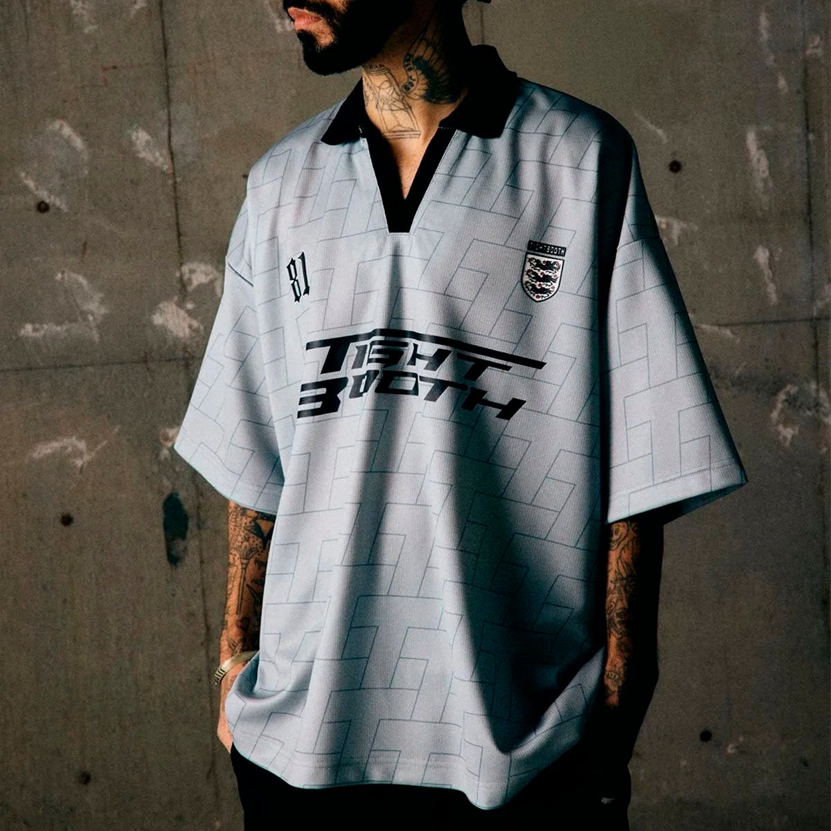 タイトブースTIGHTBOOTHスケボースケートボードウェア半袖ポロシャツJERSEYOPENPOLOSU26-S04メンズ男性26SU春夏