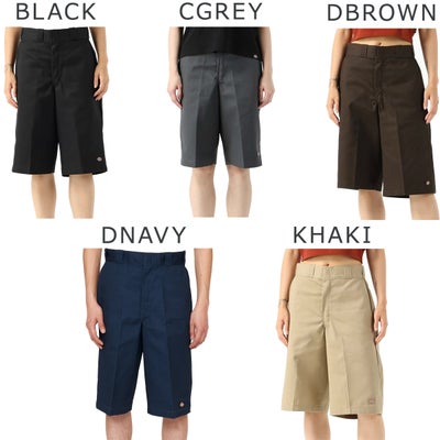 ディッキーズDICKIESスケボースケートボードウェアボトムスショートハーフパンツ短パン13"ワークショーツルーズフィット"42283"DS0002メンズ男性26FA秋冬