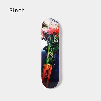 タイトブースTIGHTBOOTHスケボースケートボードデッキ板フラワーFLOWER8SU26-D01