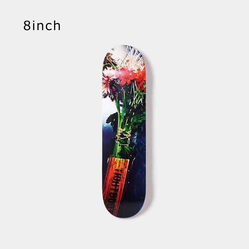 タイトブースTIGHTBOOTHスケボースケートボードデッキ板フラワーFLOWER8SU26-D01