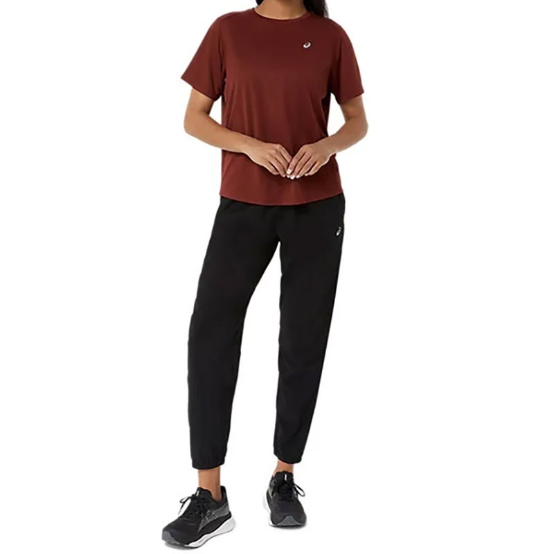 アシックスasicsランニングウェア半袖TシャツシルバーショートスリーブトップSILVERSHORTSLEEVETOP2012D144レディース女性26FA秋冬