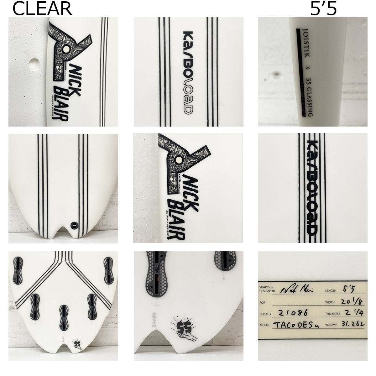 ジョイスティックJOISTIKSURFBOARDSサーフィンサーフサーフボード板ショートボードTACODESUKARBOLOADEPSEPOXYJP76TDSP