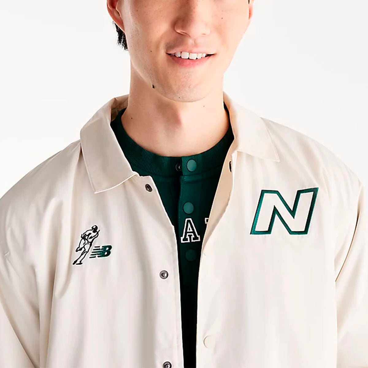 ニューバランスNewBalanceベースボール野球ソフトボール大谷翔平シグネチャーコーチジャケットMJ62W831-LINメンズ男性26FA秋冬