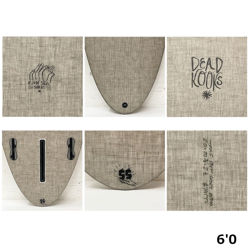 デッドクークスDEADKOOKSサーフィンサーフサーフボード板ショートボードSALTYSHORTFLAX6.0EPSEPOXYDKSS45