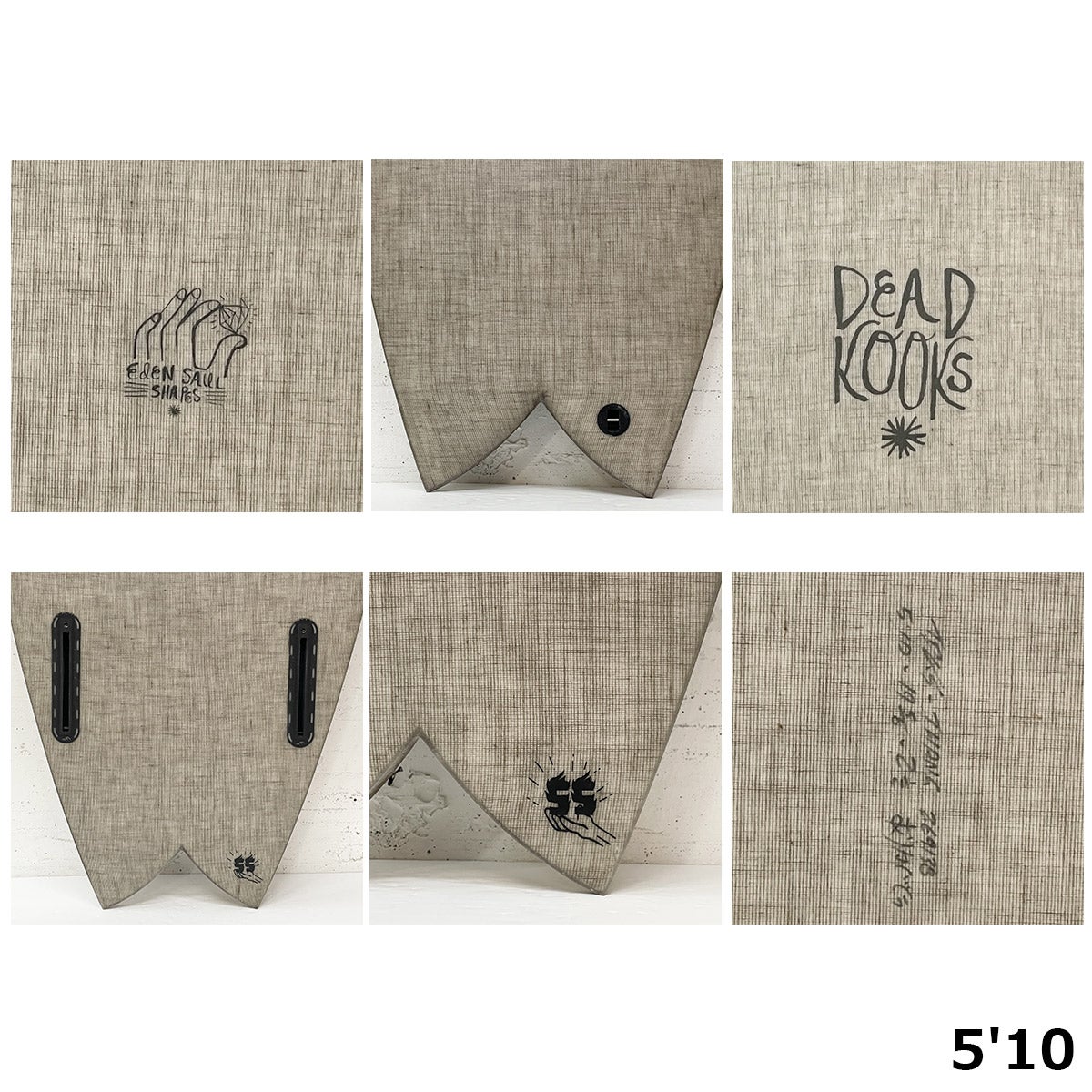 デッドクークスDEADKOOKSサーフィンサーフサーフボード板ツインTHANGFLAXEPSEPOXYDKTG40SP