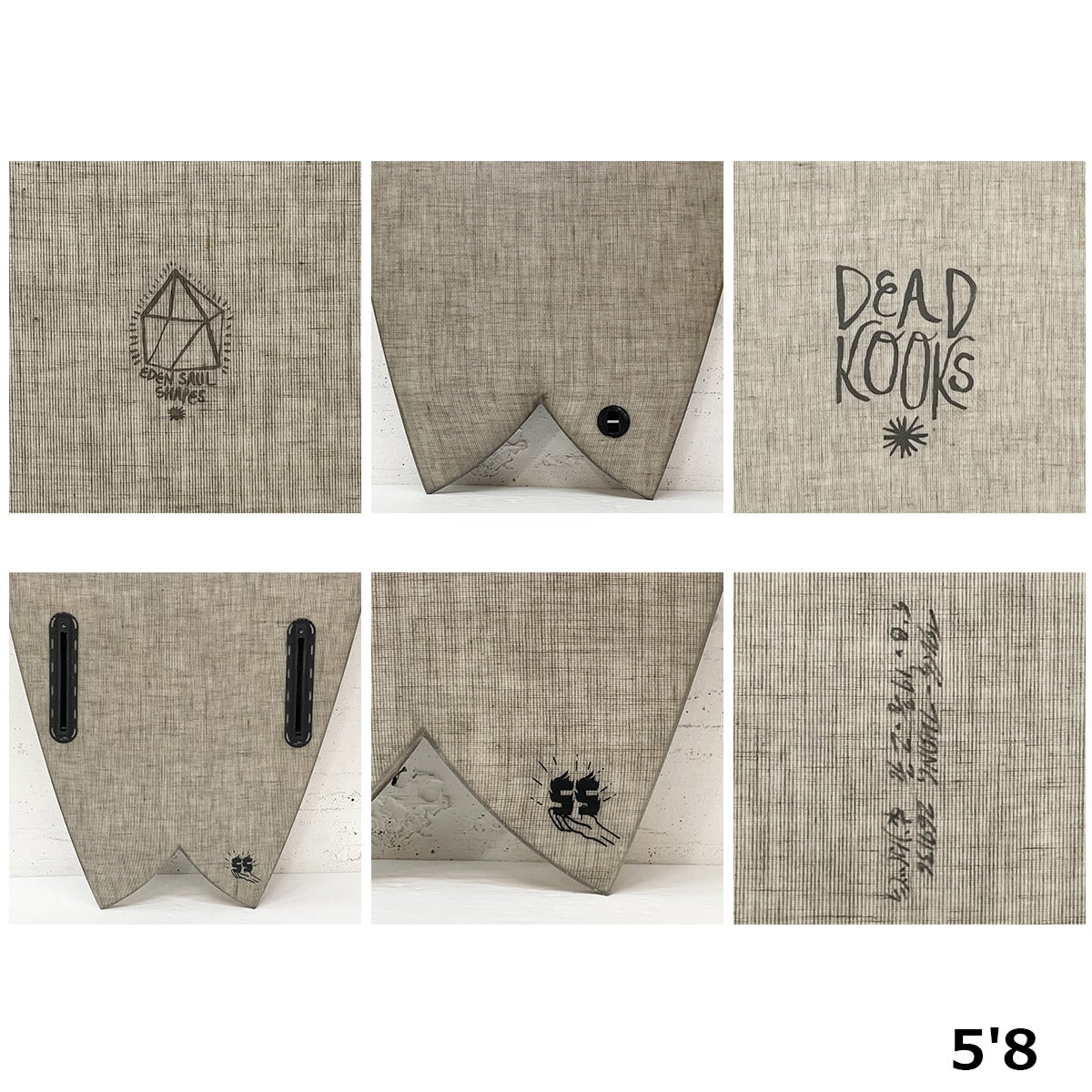 デッドクークスDEADKOOKSサーフィンサーフサーフボード板ツインTHANGFLAXEPSEPOXYDKTG40SP