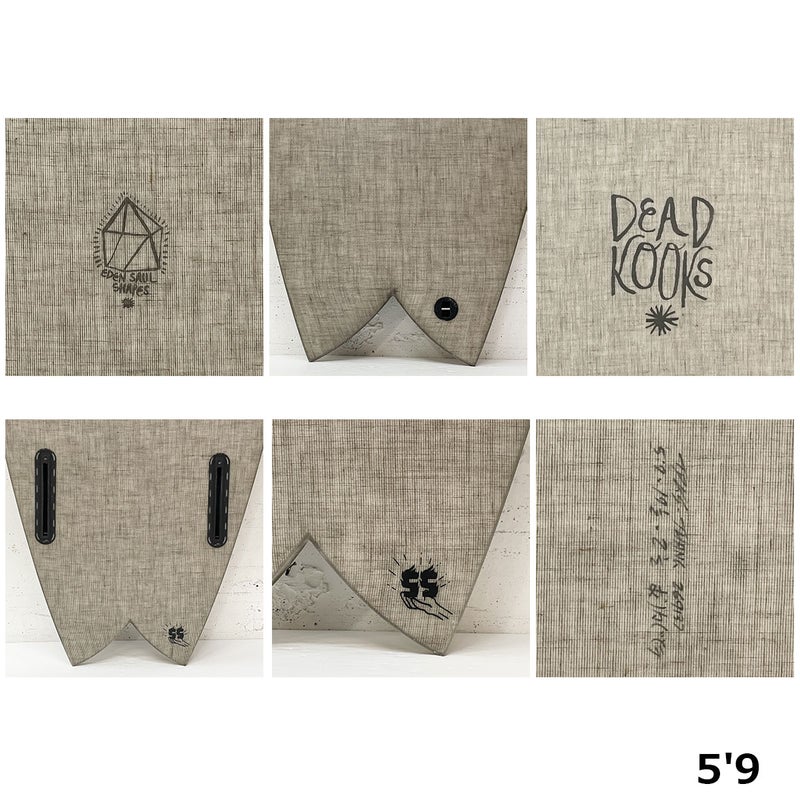デッドクークスDEADKOOKSサーフィンサーフサーフボード板ツインTHANGFLAXEPSEPOXYDKTG40SP