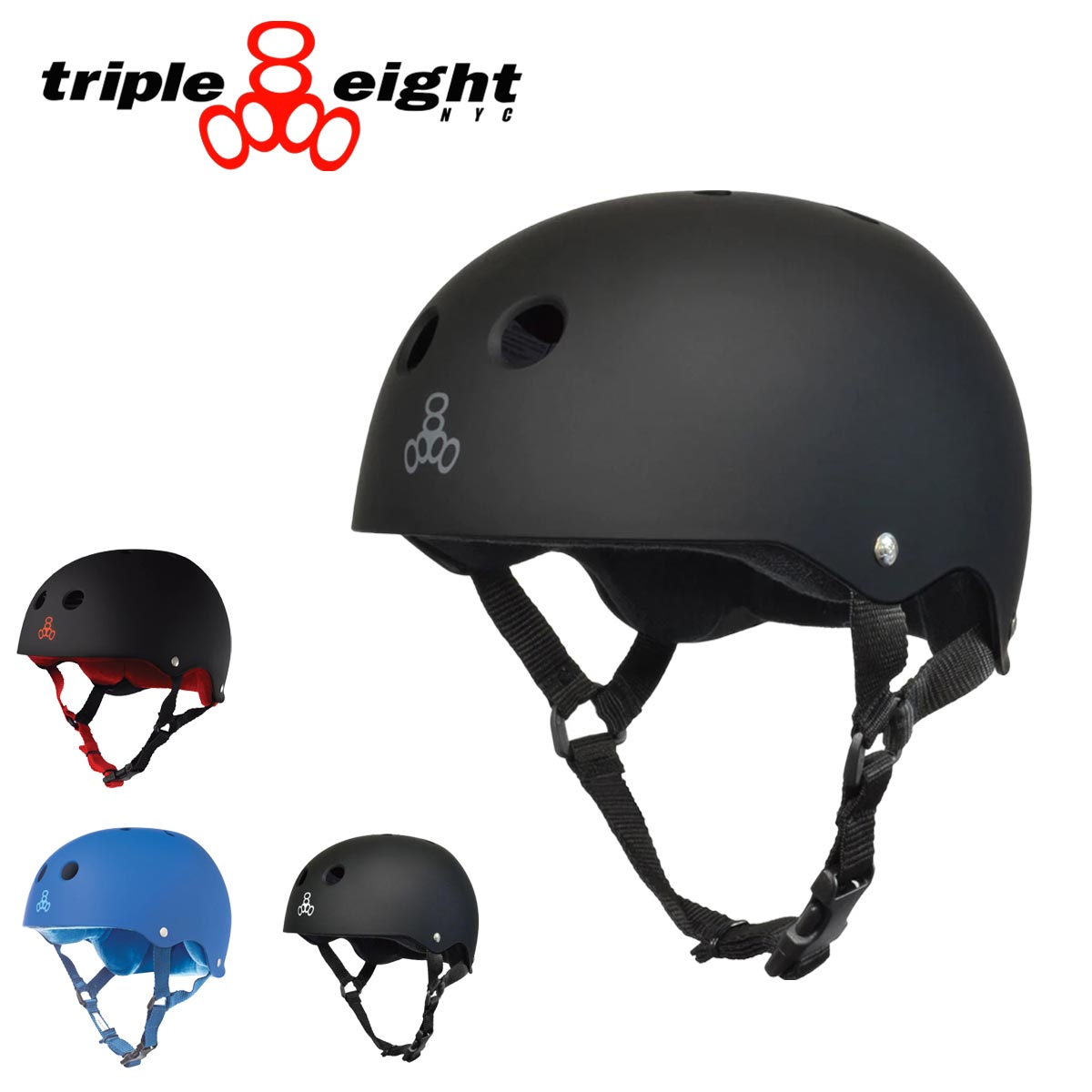 トリプルエイトtripleeightスケボースケートボードヘルメットSWEATSAVERHELMETST818Sメンズレディースユニセックス