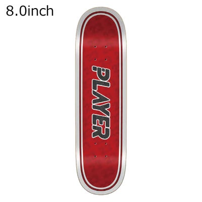 プレイヤースケートボードPLAYERSKATEBOARDSスケボースケートボードデッキ板LEGENDSTEAMREDP18.0PLE