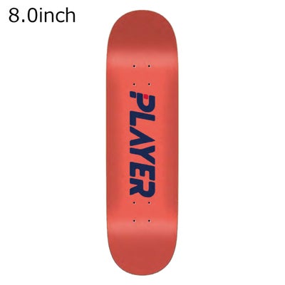 プレイヤースケートボードPLAYERSKATEBOARDSスケボースケートボードデッキ板TEAMREDP38.0PPL