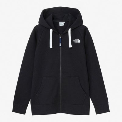 ザ・ノース・フェイスTHENORTHFACEアウトドアカジュアルウェアスウェットパーカーリアビューフルジップフーディNTW62640-Kレディース女性26FW秋冬