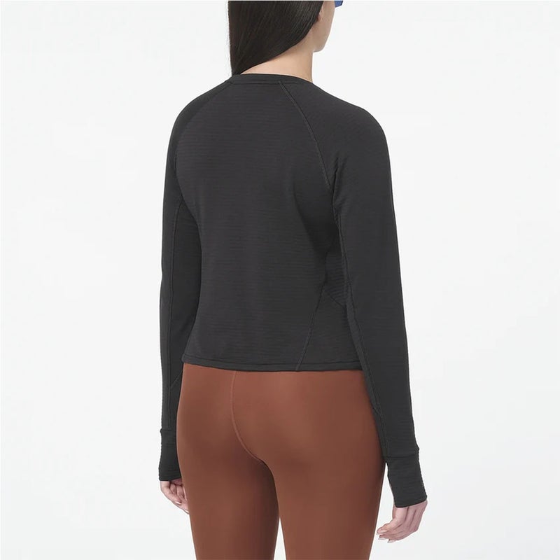 サロモンSALOMONランニングウェアインナーシャツアンダーシャツベースレイヤーESSENTIALLIGHTWARMLC3050200レディース女性26FA秋冬