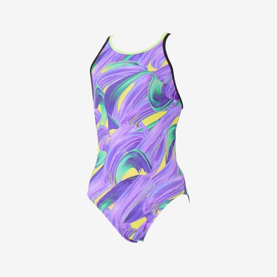 スピードSPEEDOスイムフィットネス競泳水着ブラッシーシャドウターンズブリッジラインスーツBRUSHYSHADOWTURNSBRIDGELINESUITSTW02652-PUレディース女性26S2