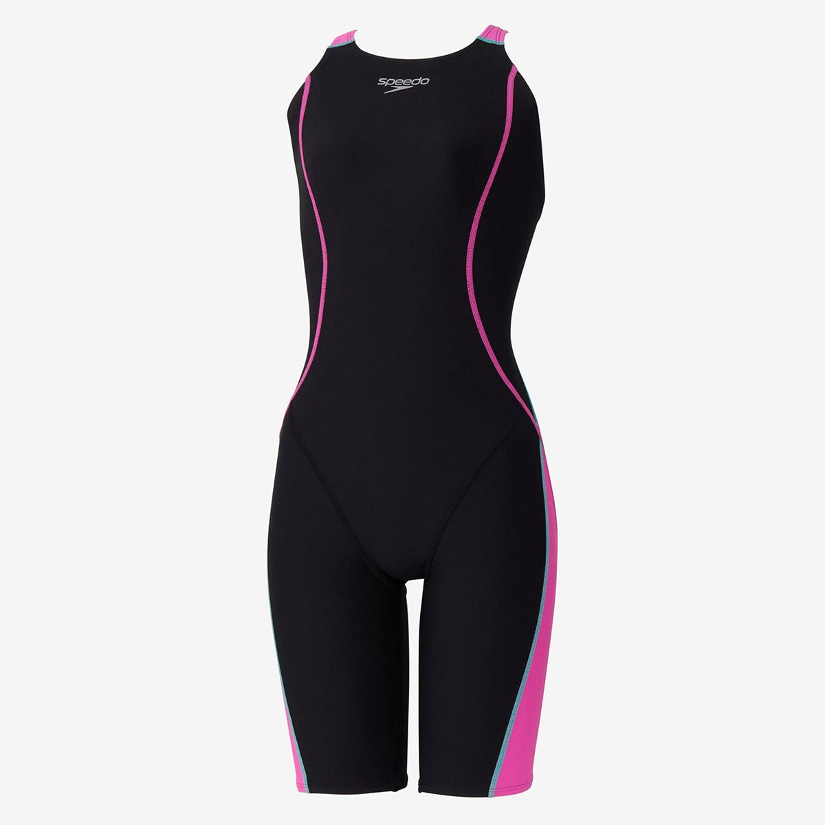 スピードSPEEDOスイムフィットネス競泳水着プッシュアップターンズニースキンPUSHUPTURNSKNEESKINSTW12301-FPレディース女性26S2